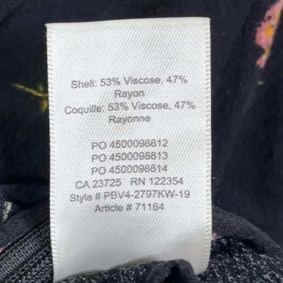 Aritzia Wilfred Bow Tank Floral Peplum Camisole - Picture 10 of 10